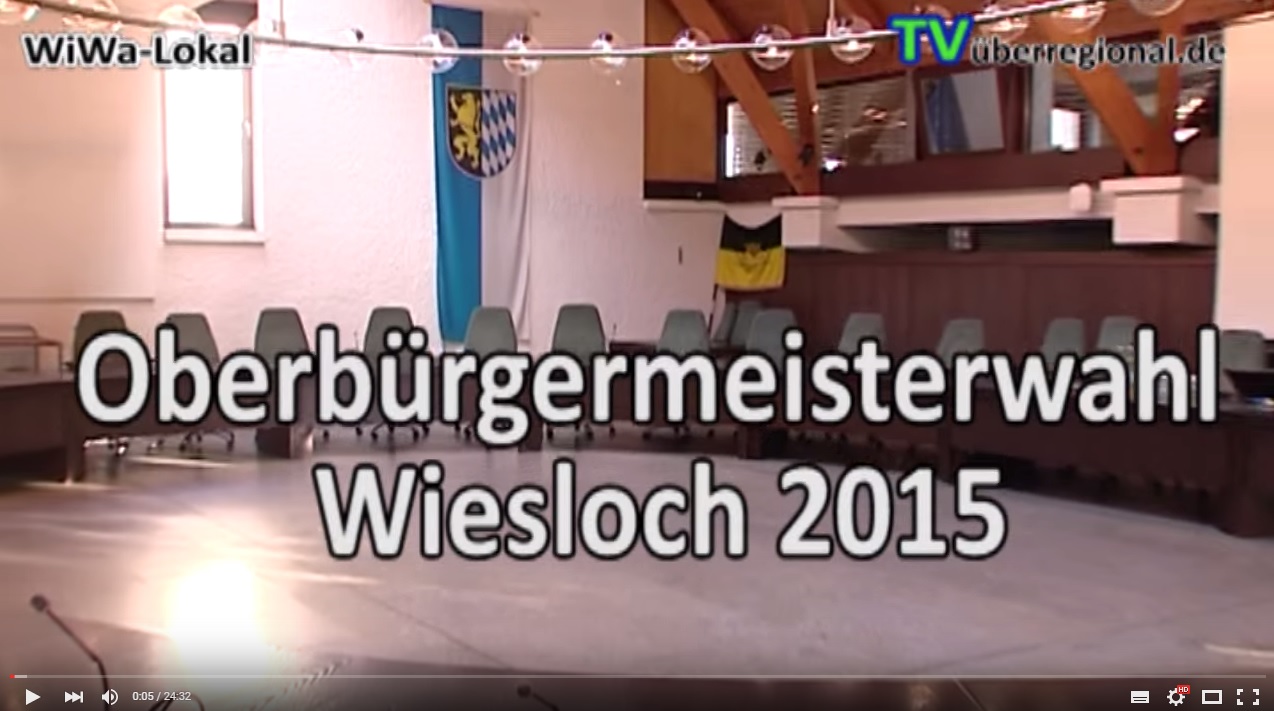 VIDEO: Dirk Elkemann wird Wieslochs neuer OB