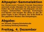 Altpapiersammlung zugunsten des Tierpark Rauenberg