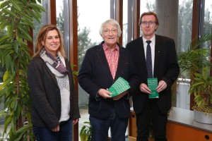 Walldorf. Vorstellung der neuen Reihe Konzerte der Stadt Walldorf. Mit Prof. Gerald Kegelmann, EBG Otto Steinmann und Heike Schweizer. 19.01.2016 - Helmut Pfeifer.