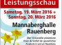 Rauenberger Leistungsschau 2016 in der Mannaberghalle