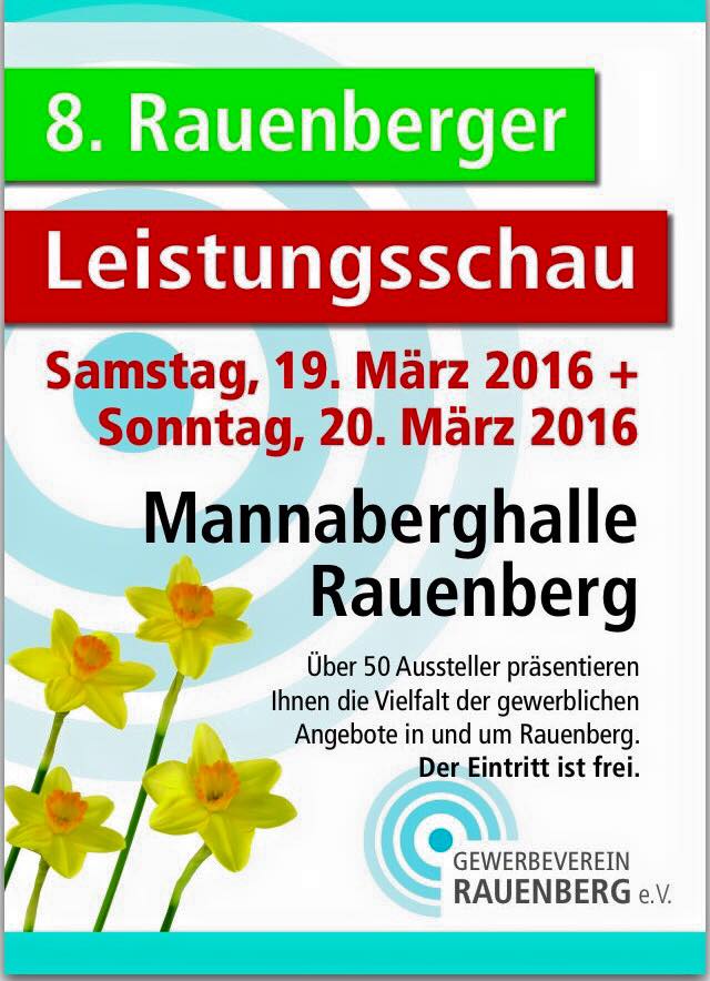 Rauenberger Leistungsschau 2016 in der Mannaberghalle