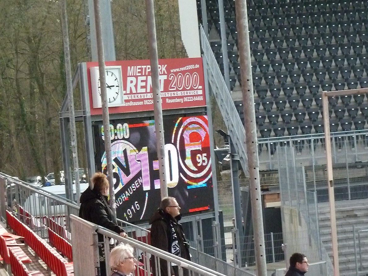 SV Sandhausen 1916 : Fortuna Düsseldorf – 1:0