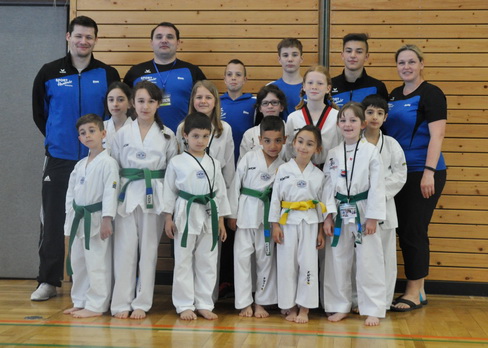 TAE-KWON-DO Team bei Benefiz Turnier in Pforzheim