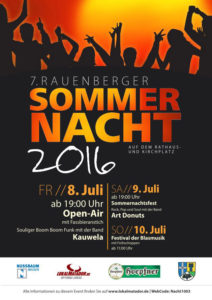 Plakat Sommernacht 2016