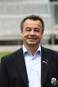 Otmar Schonk (Geschaeftsfuehrer/Sandhausen) SV Sandhausen Mannschaftsfoto und Einzelportraits, Fussball, 2. Liga, 05.07.2014 , Foto: Eibner