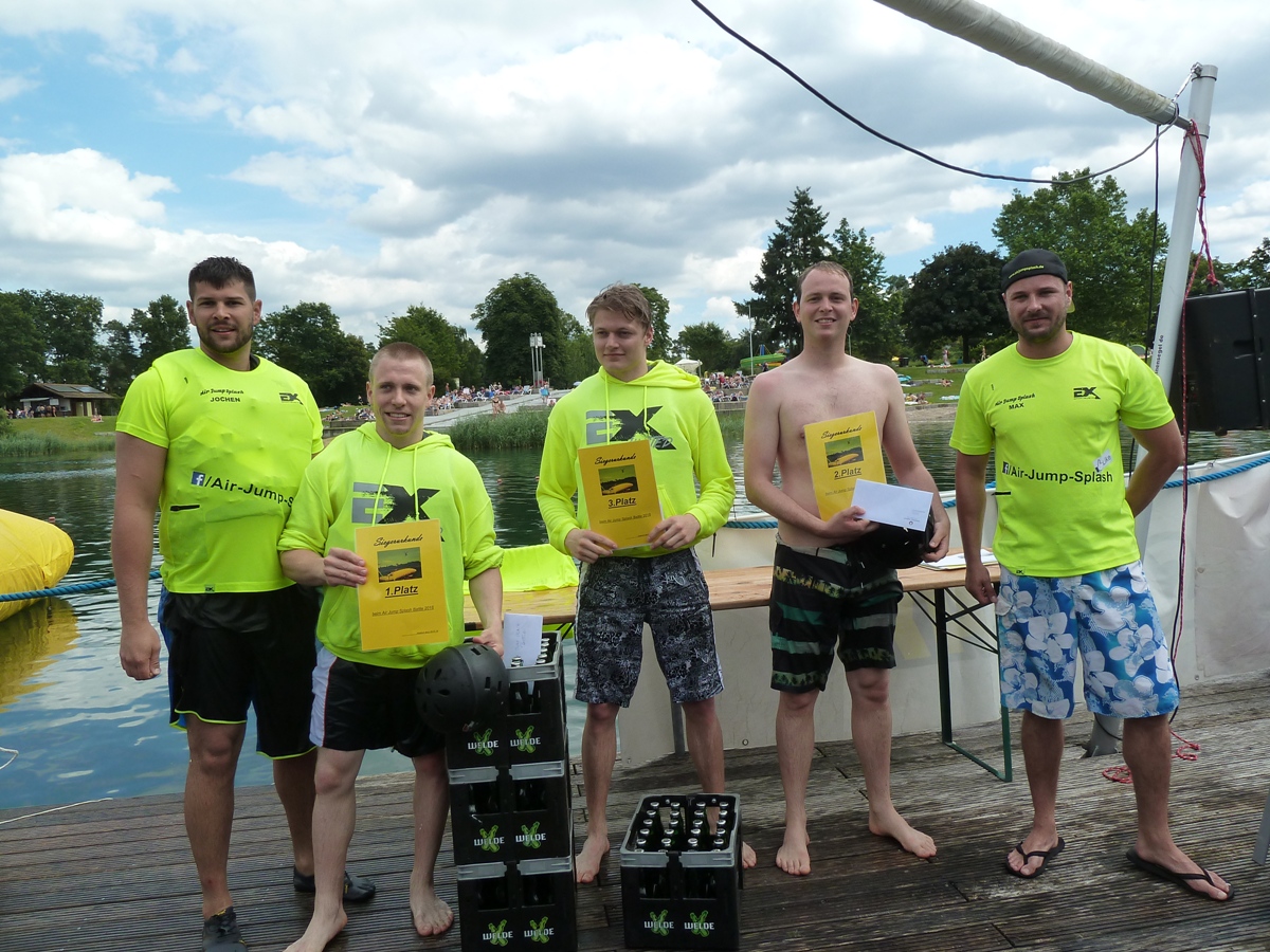 Air Jump Splash Battle im AQWA Walldorf