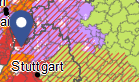 Amtliche DWD  UNWETTERWARNUNG für Wiesloch und Umgebung