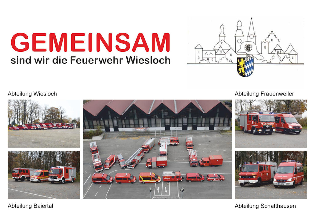 Gemeinsam sind wir die Feuerwehr Wiesloch!