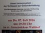 Heute, Donnerstag: Vortrag Unser Immunsystem – der Schlüssel zur Gesunderhaltung