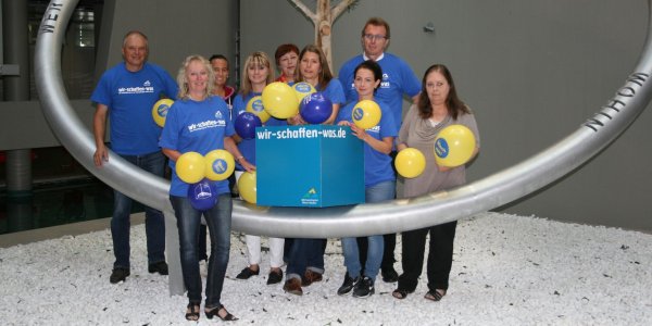 Walldorf: Rathaus-Team beim Freiwilligentag am 17.09.016