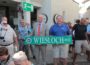 Delegation aus Sturgis im Wieslocher Rathaus – Eintrag ins Goldene Buch