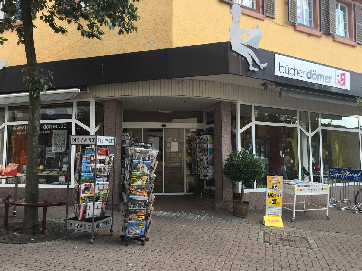 Buchhandlung Dörner in Wiesloch zieht um