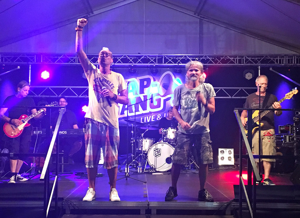 Auf dem Winzerfest wurde mal wieder „durchgezappt“