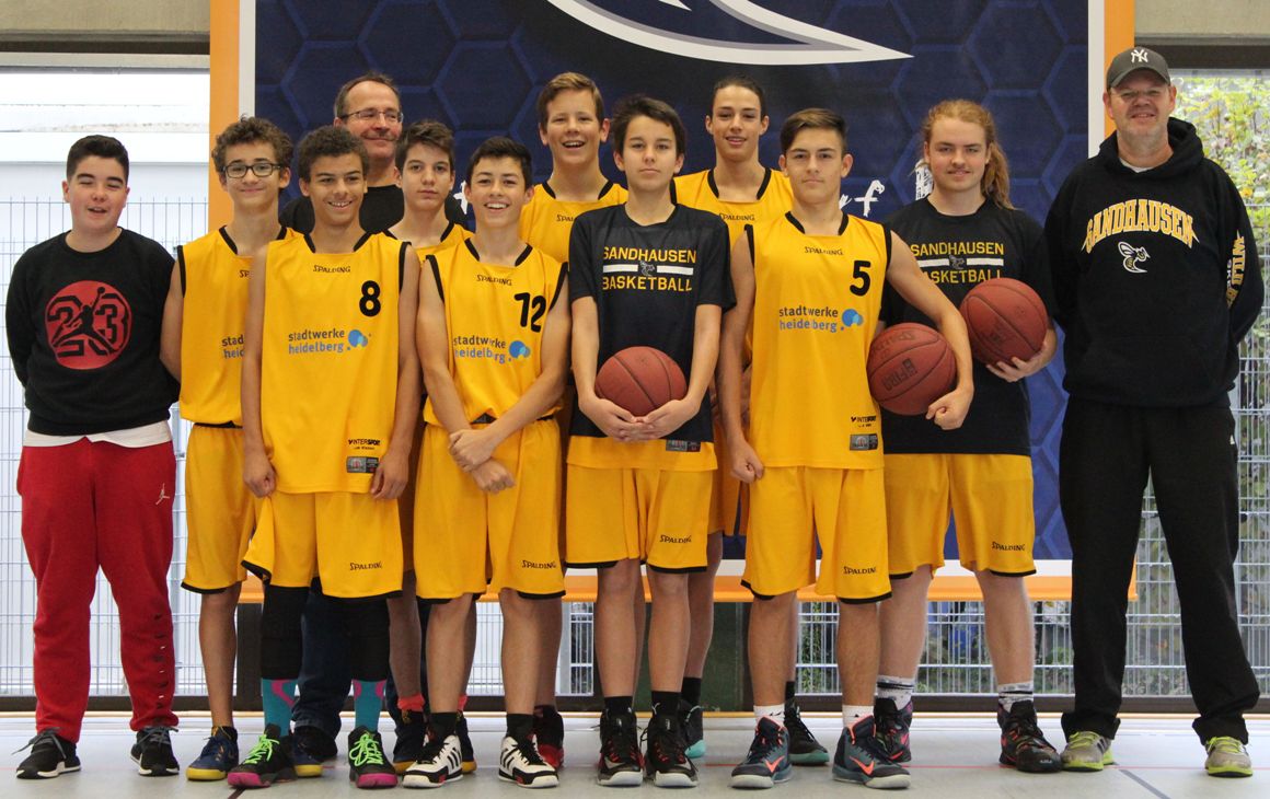 Basketball Sandhausen: U16m1: Zweites Heimspiel gegen TV Sinsheim