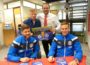 Autogrammstunde der FC Astoria-Stars bei der Sparkasse Walldorf