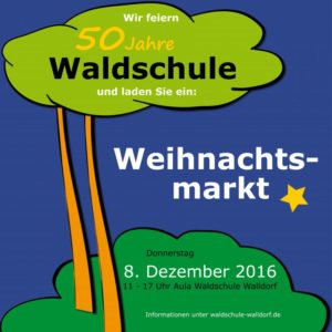 Plakat: Waldschule Walldorf