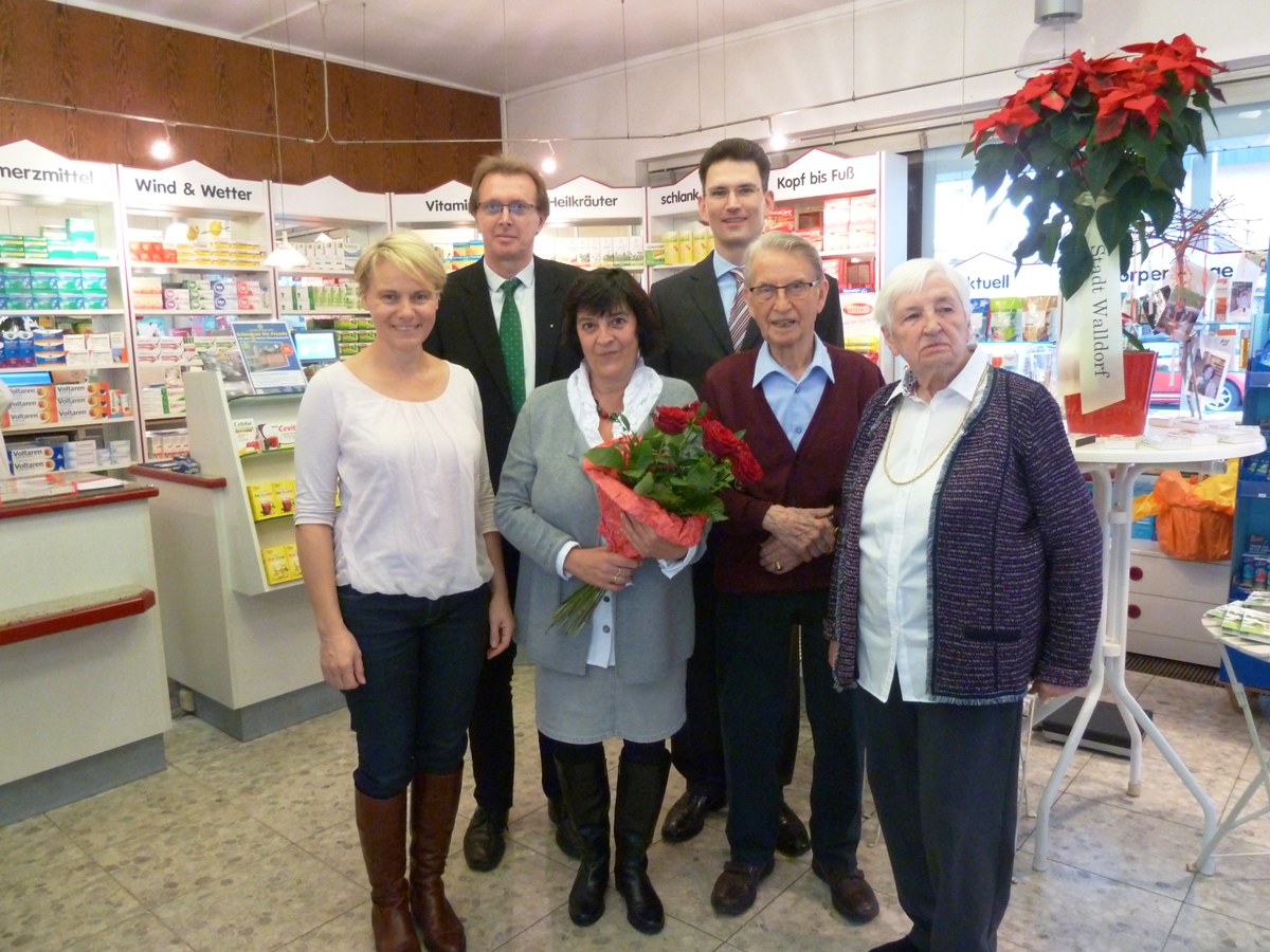 Die Astoria-Apotheke in Walldorf feierte ihr 50-jähriges Jubiläum