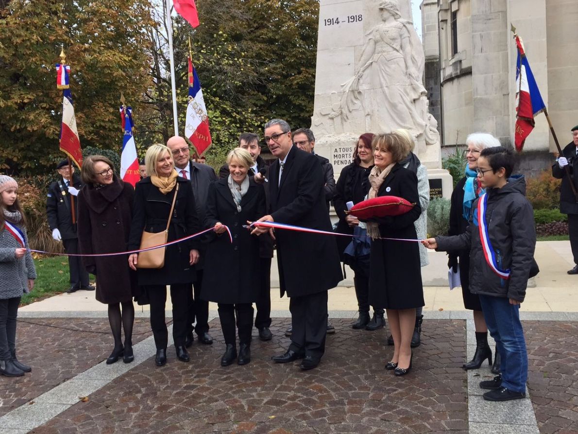 Bewegender Besuch in Saint-Max – Denkmalübergabe am Nationalfeiertag