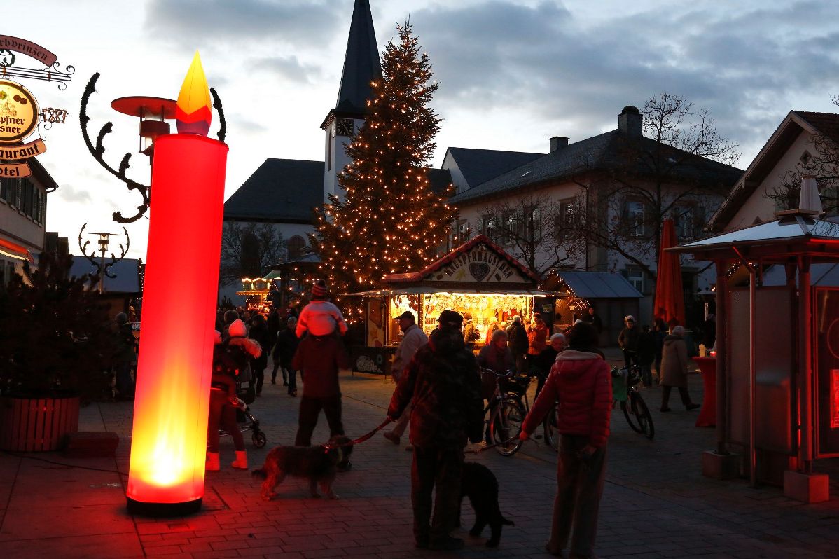 Es wird weihnachtlich in Walldorf