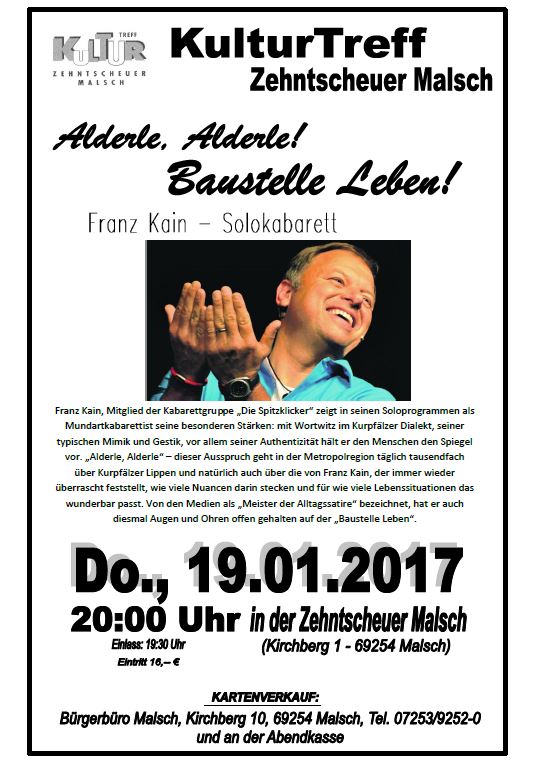 Alderle, Alderle! – Baustelle Leben