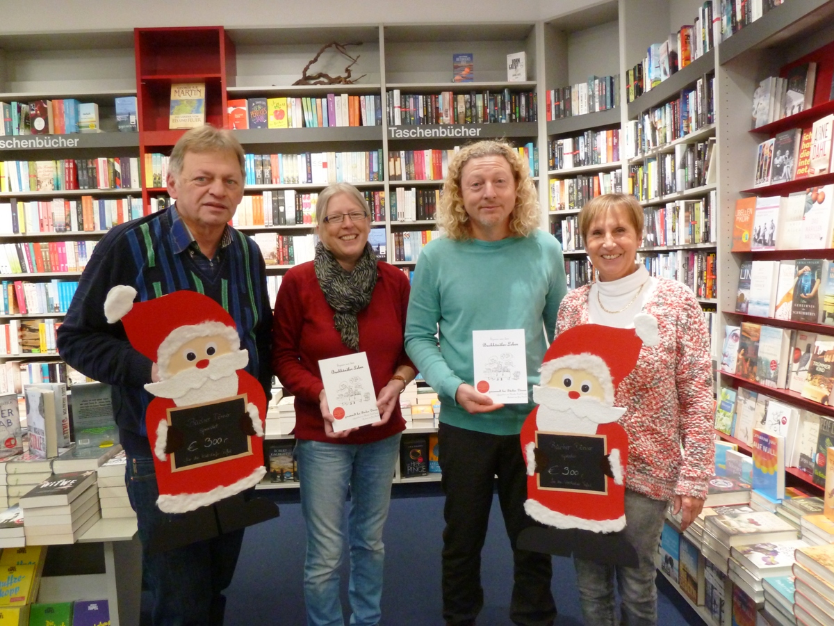 Bücher Dörner macht den Tafeln in Walldorf und Wiesloch ein Geschenk