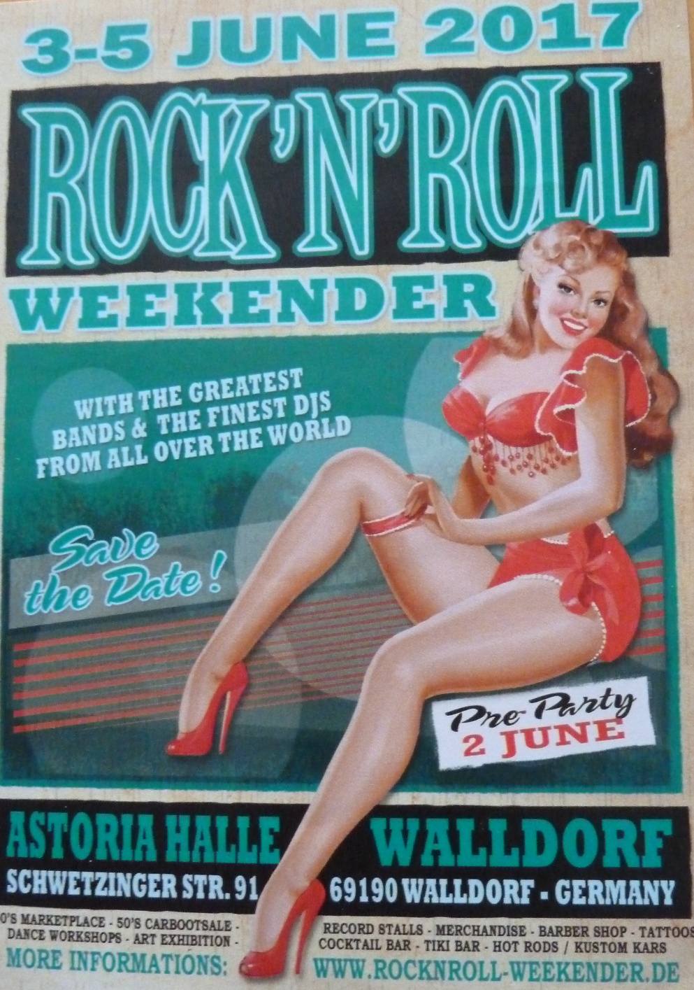 Rock’n’Roll-Weekender 2017 – Early Bird Tarif noch bis zum 21.02. buchen!