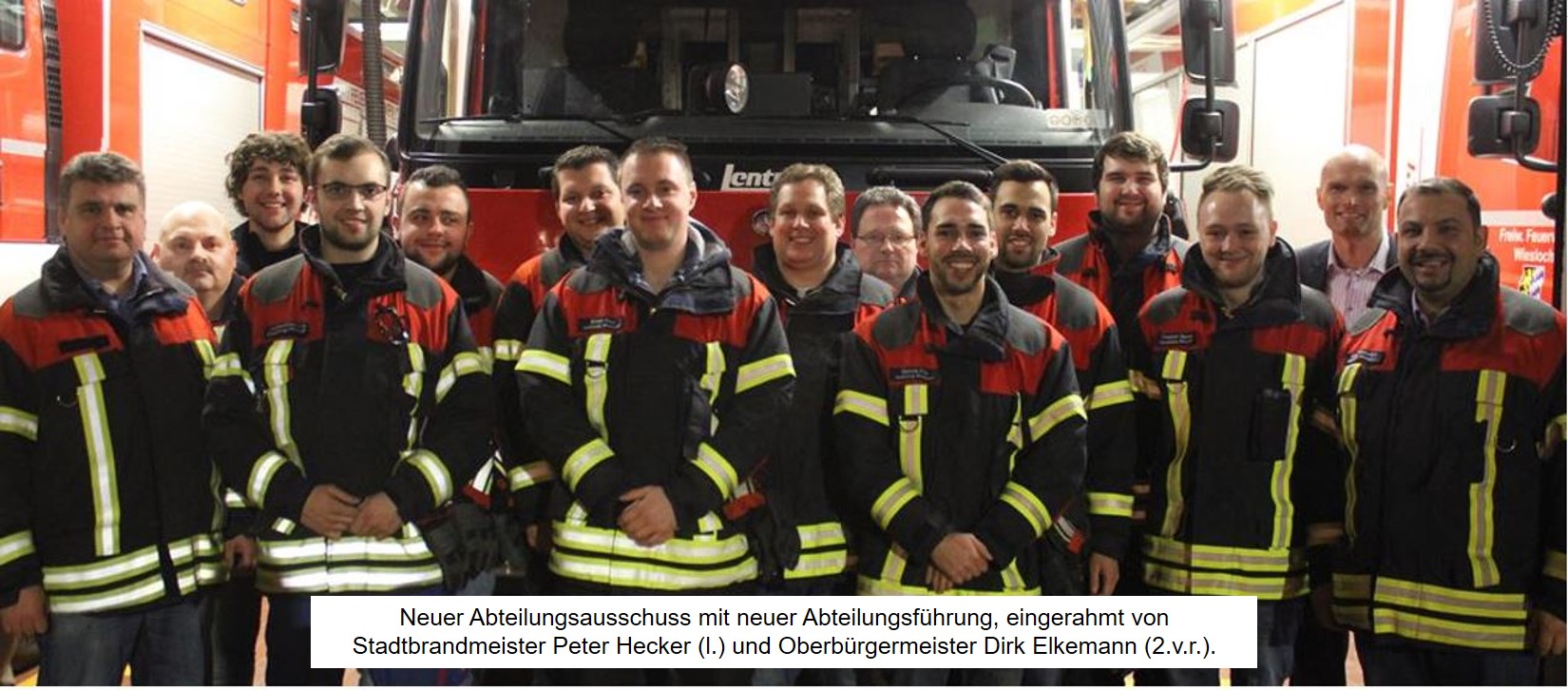 Abteilungsfeuerwehr Wiesloch mit neuem Führungsgespann – Hauptversammlung