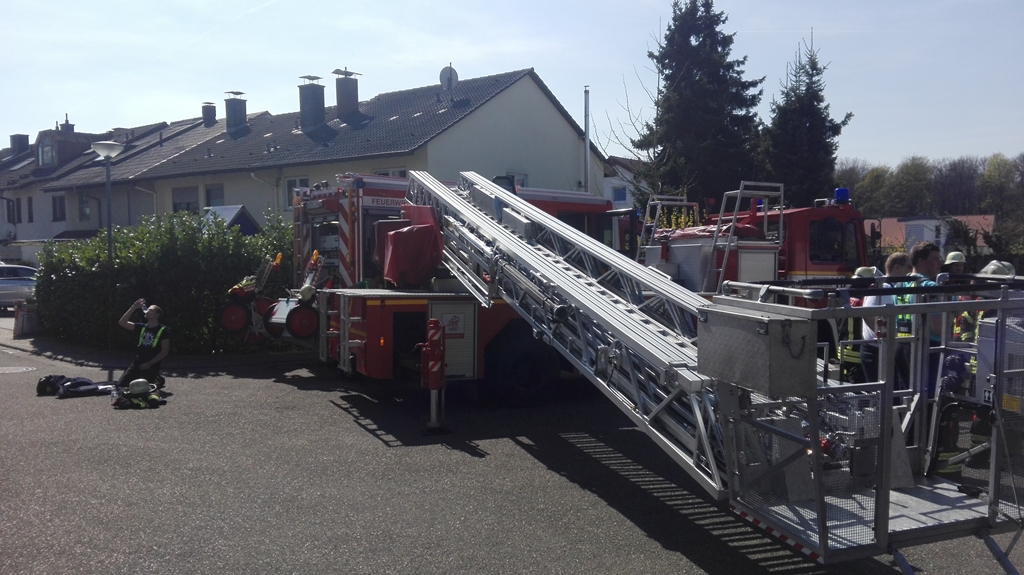 Balkonbrand im Farnweg