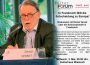 Das Kulturforum lädt ein: Am 03. Mai Diskussion mit Daniel Vernet und Gert Weisskirchen