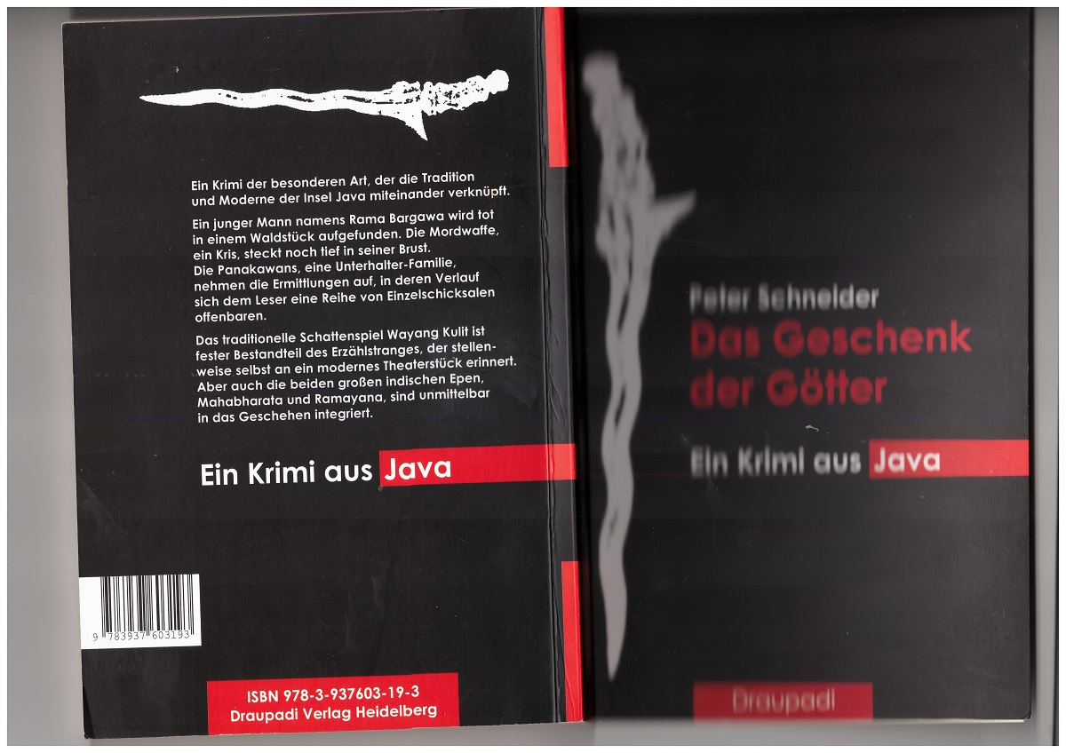 Das Geschenk der Götter – Krimi von und mit Peter Schneider