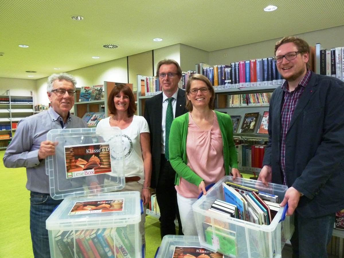 Leseboxen für die Realschule Walldorf