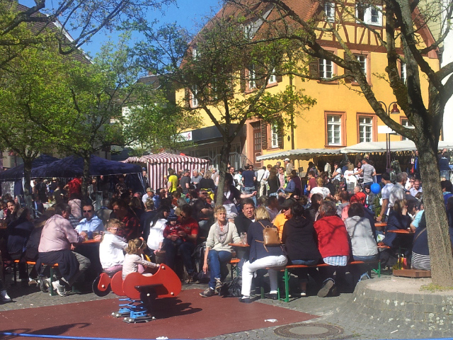 Heute: Wieslocher Frühlingsmarkt 2017