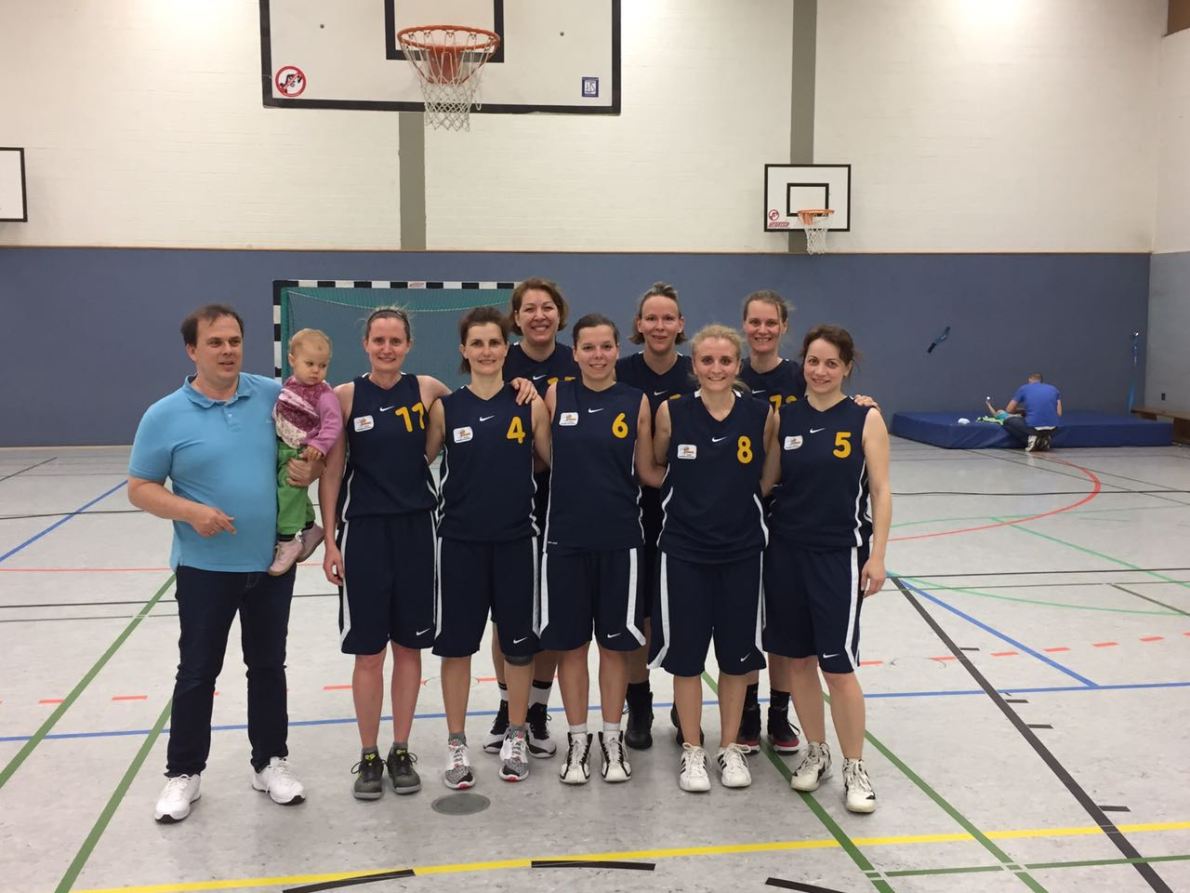 Basketball Sandhausen: Ü35-Damen erreichen fünften Platz bei der DM in Hagen am 13./14.5.2017