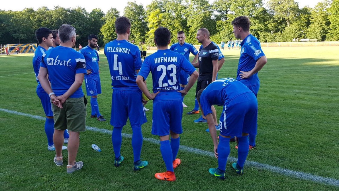 1. FC-Astoria Walldorf: Auftaktsieg gegen Drittligist SV Wehen Wiesbaden