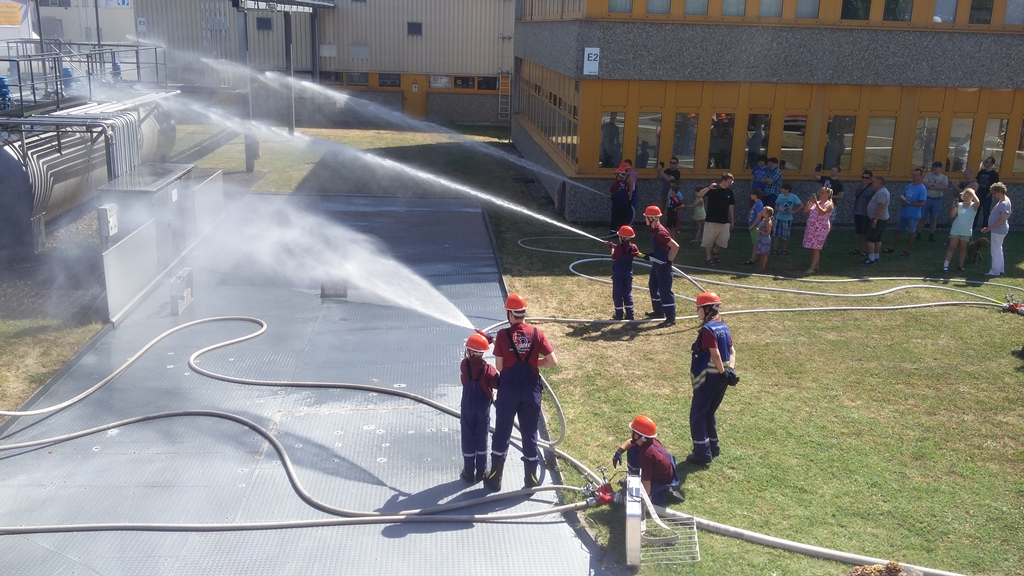 Jugendfeuerwehr Wiesloch feiert Jubiläum zusammen mit Eltern und Förderern