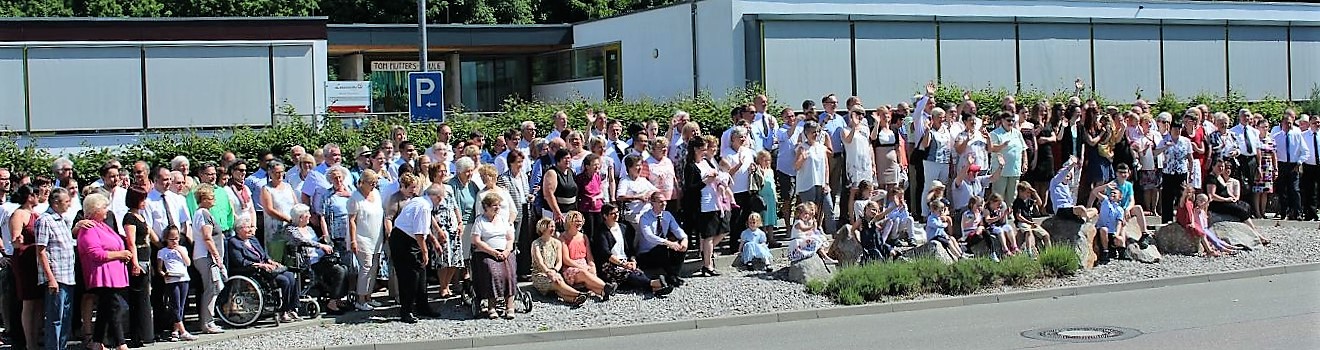 Einmütig beieinander  – neuapostolische Gemeinde Leipzig-Mitte zu Gast in Wiesloch –