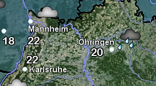 DWD warnt: Örtlich starke, teils unwetterartige Gewitter gut möglich