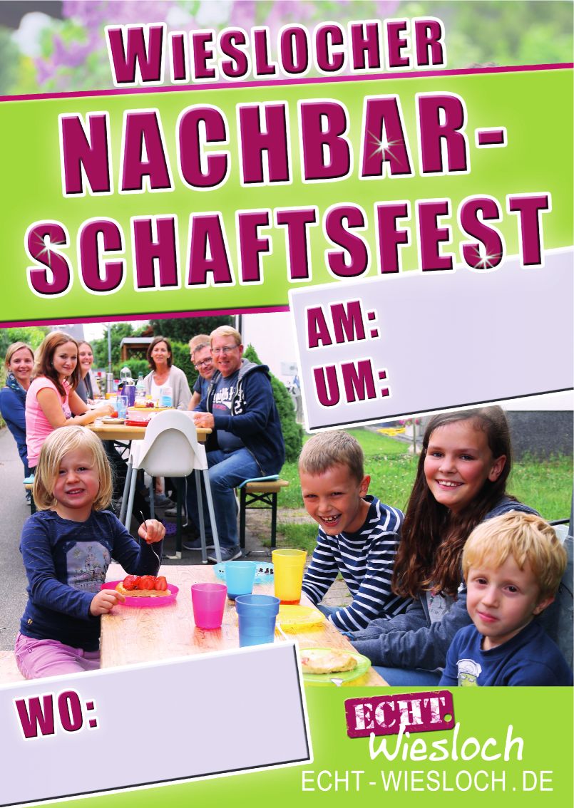 Nachbarschaftstag in Wiesloch