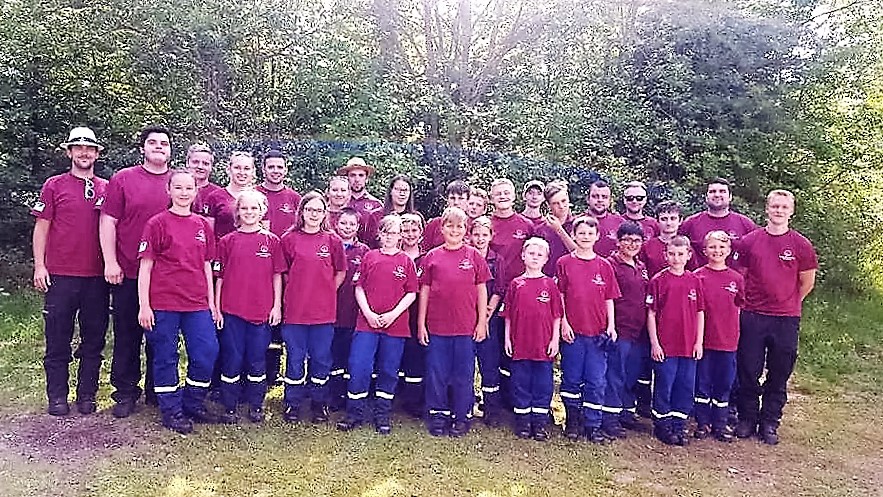 Jugendfeuerwehr verbringt fünf sonnige Tage im Zeltlager