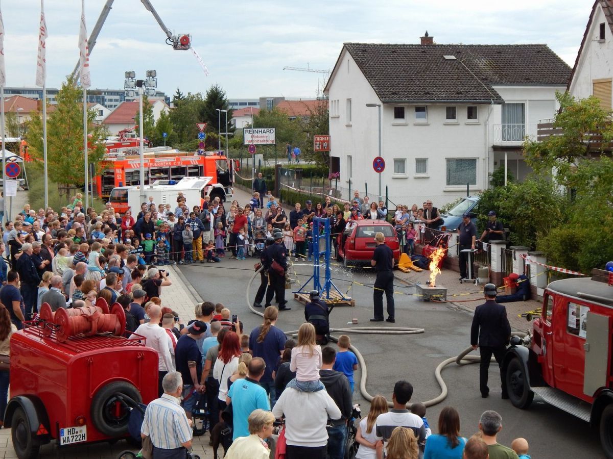 Morgen, 3.9.: Tag der offenen Tür bei der Freiwilligen Feuerwehr Walldorf