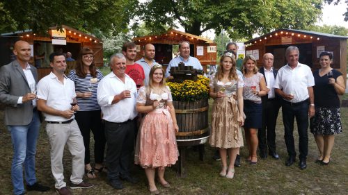 Winzer von Baden und Weindorf Kurpfälzisches Winzerfest Wiesloch 2017 Eröffnung