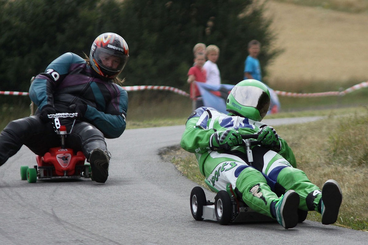 Weltmeistertitel 2017  im Bobby-Car-Rennen