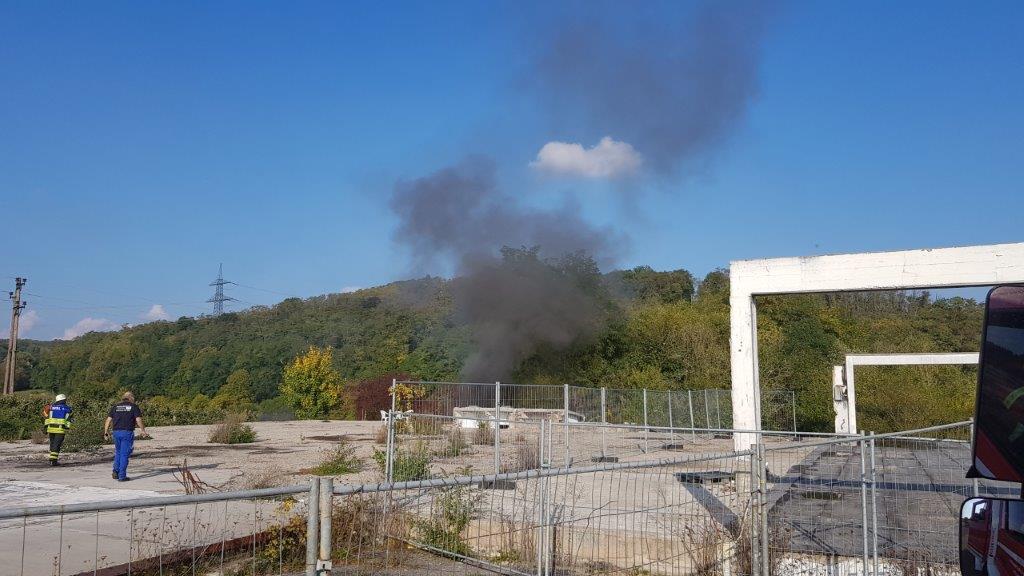 Wiesloch: Kellerbrand in alter Lagerhalle vorsätzlich gelegt