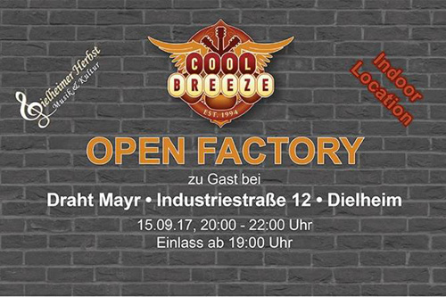 Draht Mayr GmbH Dielheim präsentiert Cool Breeze – live on stage