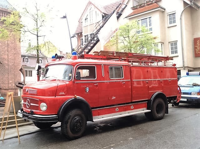 Alt trifft Jung – Jugendfeuerwehr Wiesloch bei “Oldies im Park” vertreten