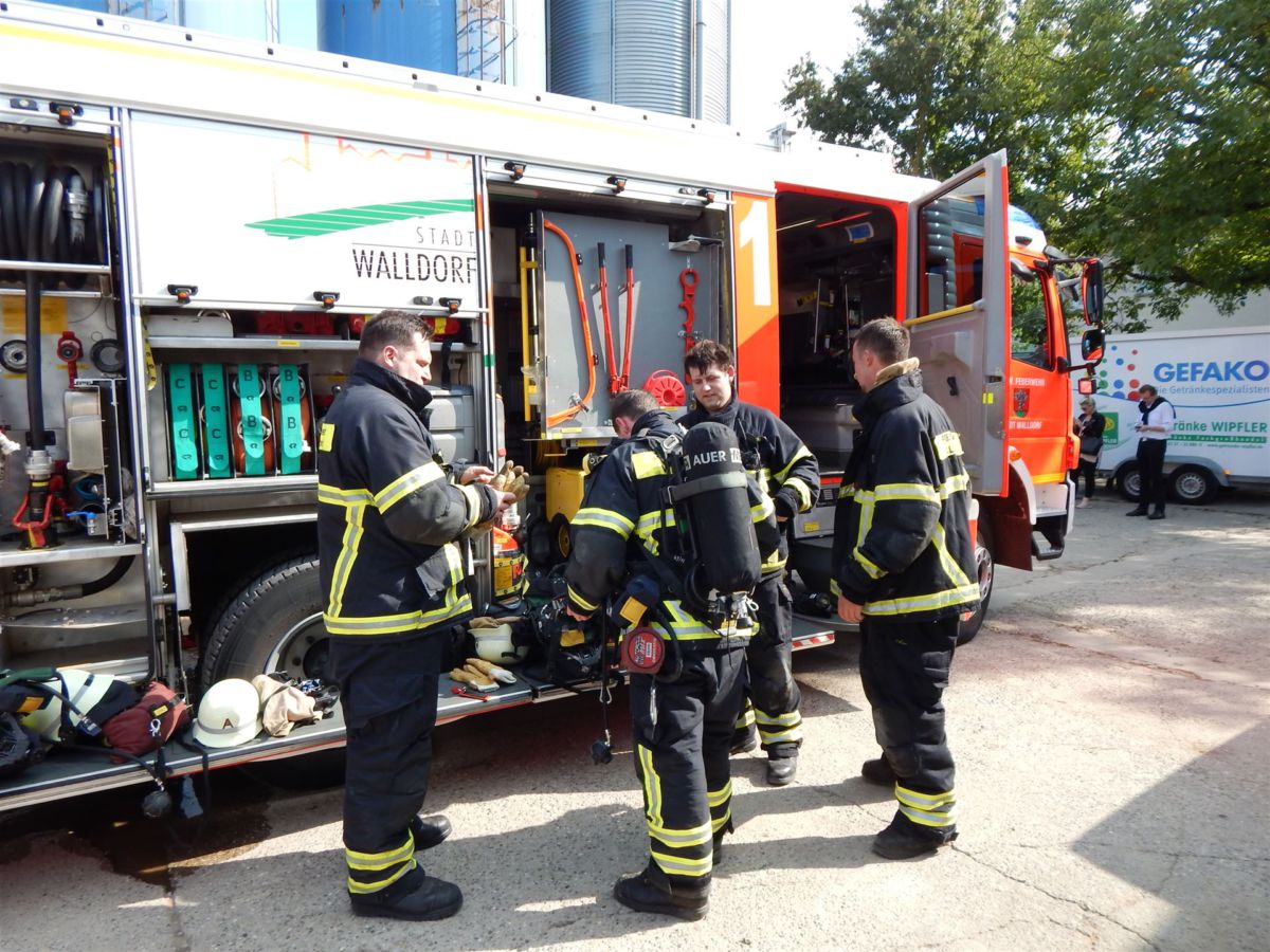 Aktivitäten der Feuerwehr 2017 – üben – üben – üben