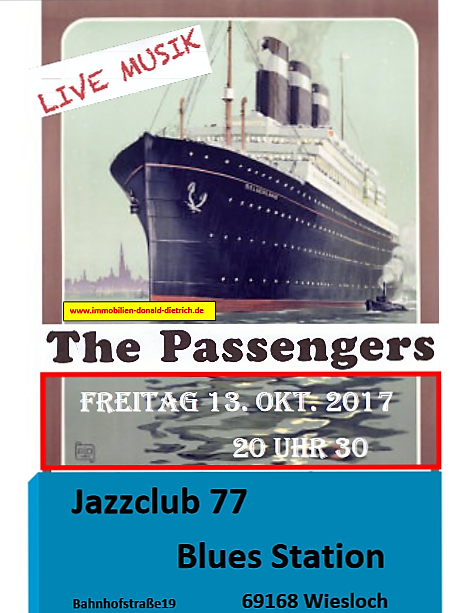 The Passengers live im Jazz Club 77