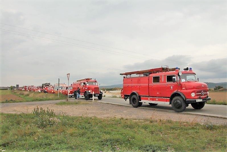 Großes Interesse an historischer Feuerwehrtechnik