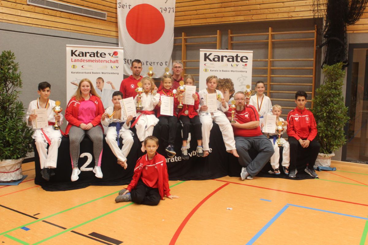 8 Titel bei Landesmeisterschaft der KG Rhein-Neckar Karateka