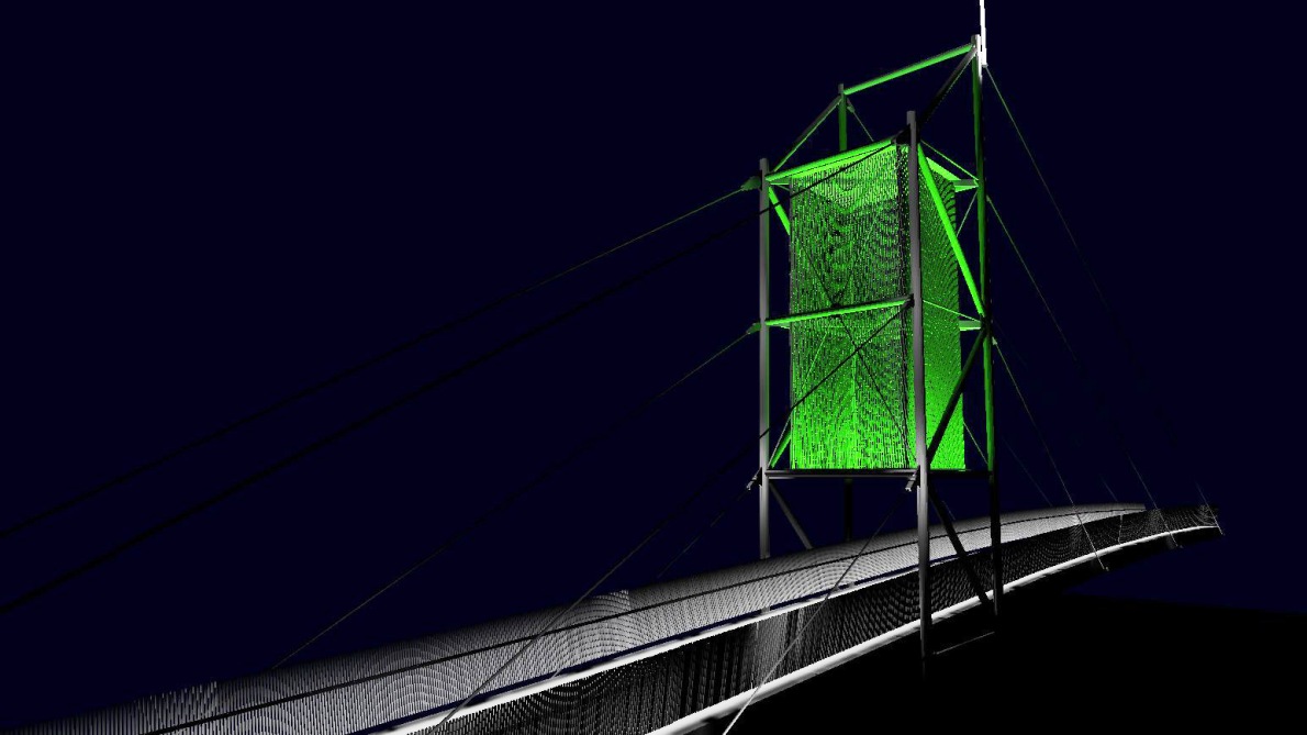 Walldorf: Illumination für die Brücke zum Industriegebiet